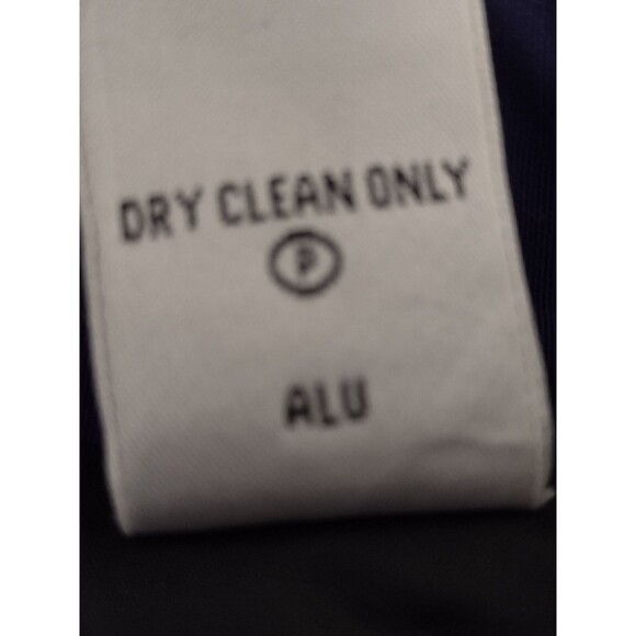 Draper's and Damon's Women's beaded sequin jacket Medium Blue Cotton Lightweight - Picture 14 of 16